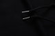 Men's casual cotton Arrow print Long sleeve hoodies black 5119