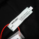 Men's casual cotton Arrow print Long sleeve hoodies black 5135