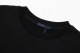 Men's casual Cotton print Long sleeve Sweatshirt black K627