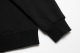 Men's casual Cotton print Long sleeve Sweatshirt black K629