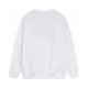 Men's casual Cotton print Long sleeve Sweatshirt white K626