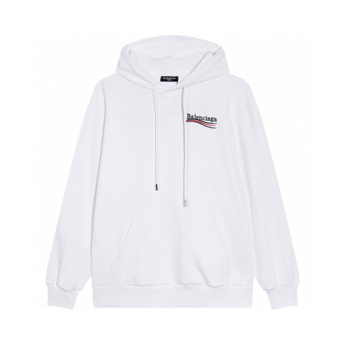 Men's casual Cotton embroidery Long sleeve hoodies white K659