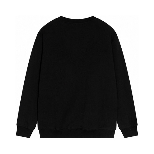 Men's casual Cotton embroidery Long sleeve Sweatshirt black K640