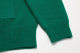 unisex casual jacquard Long sleeve Sweater Cardigan green K635
