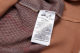 women's casual Striped jacquard Long sleeve Sweater Cardigan Brown 7145