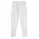 Men's casual jacquard Drawstring pocket pants white K665