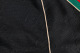 Men's casual  jacquard Long sleeve Loose Jacket Tracksuit set black A036