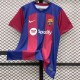 adult FC Barcelona 2023-2024 Mens Shirts Soccer Jersey Shirt Quick Dry Casual Short Sleeve Blue Purple