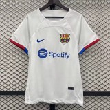 adult FC Barcelona 2023-2024 Mens Shirts Soccer Jersey Shirt Quick Dry Casual Short Sleeve white