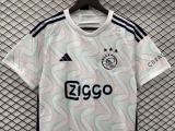 adult AFC Ajax 2023-2024 Mens Shirts Soccer Jersey Shirt Quick Dry Casual Short Sleeve white