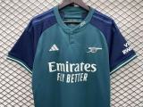 adult Arsenal Football Club 2023-2024 Mens Shirts Soccer Jersey Shirt Quick Dry Casual Short Sleeve blue