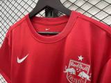 adult FC Red Bull Salzburg 2023-2024 Mens Shirts Soccer Jersey Shirt Quick Dry Casual Short Sleeve red