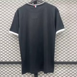 adult AS Saint-Étienne 2023-2024 Mens Shirts Soccer Jersey Shirt Quick Dry Casual Short Sleeve black