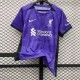 adult Liverpool F.C. 2023-2024 Mens Shirts Soccer Jersey Shirt Quick Dry Casual Short Sleeve purple
