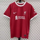 adult Liverpool F.C. 2023-2024 Mens Shirts Soccer Jersey Shirt Quick Dry Casual Short Sleeve red
