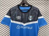 adult Grêmio Foot-Ball Porto Alegrense 2023-2024 Mens Shirts Soccer Jersey Shirt Quick Dry Casual Short Sleeve black blue