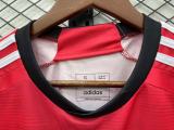 adult Clube de Regatas do Flamengo 2023-2024 Mens Shirts Soccer Jersey Shirt Quick Dry Casual Short Sleeve red