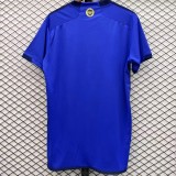 adult Cruzeiro Esporte Clube 2023-2024 Mens Shirts Soccer Jersey Shirt Quick Dry Casual Short Sleeve blue