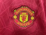 adult Manchester United Women 2023-2024 Mens Shirts Soccer Jersey Shirt Quick Dry Casual Short Sleeve red