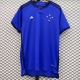 adult Cruzeiro Esporte Clube 2023-2024 Mens Shirts Soccer Jersey Shirt Quick Dry Casual Short Sleeve blue