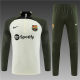 adult FC Barcelona 2023-2024 Mens Soccer Jersey Quick Dry Casual long Sleeve trousers suit white Green