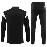 adult Associazione Calcio Milan 2023-2024 Mens Soccer Jersey Quick Dry Casual long Sleeve trousers suit black