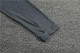 adult Paris Saint-Germain F.C.2023-2024 Mens Soccer Jersey Quick Dry Casual long Sleeve trousers suit dark grey