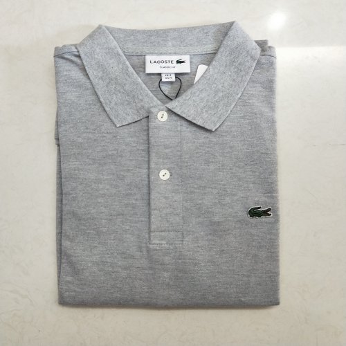 adult men's fashion casual POLO shirt grey