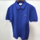 adult men's fashion casual POLO shirt blue