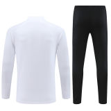 adult Sport Club Corinthians Paulista 2023-2024 Mens Soccer Jersey Quick Dry Casual long Sleeve trousers suit white