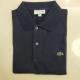 adult men's fashion casual POLO shirt Deep sapphire blue