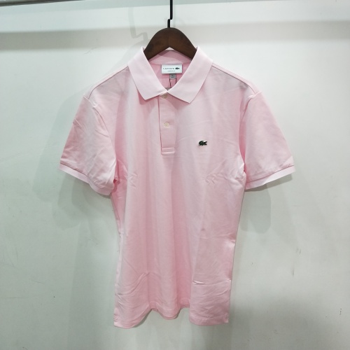 adult men's fashion casual POLO shirt pink