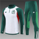 adult Mexico national football team 2023-2024 Mens Soccer Jersey Quick Dry Casual long Sleeve trousers suit white green