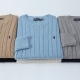 Men's casual embroidery wool Long sleeve Sweater 6005