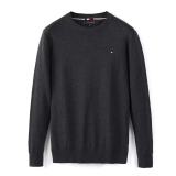 Men's casual embroidery Long sleeve round neck Sweater