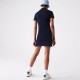 women's Adult casual Embroidery Short Sleeve polo skirt royal blue 72238