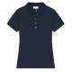 women's Adult casual Embroidery short sleeved polo shirt royal blue 2239