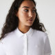 women's Adult casual Embroidery short sleeved polo shirt white 2239