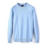 Men's casual embroidery Long sleeve round neck Sweater