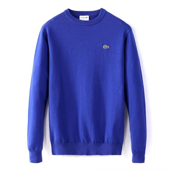 Men's casual embroidery Long sleeve round neck Sweater