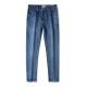 Men's Casual Stretch denim pants baby blue 2350