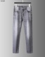 Men's Casual Stretch denim pants grey 3606