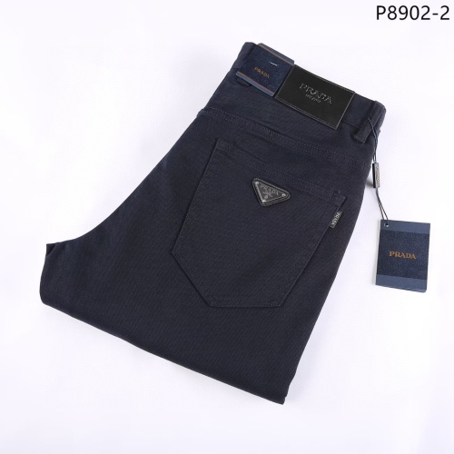 Men's Casual commercial affairs Loose fitting pants royal blue 8902