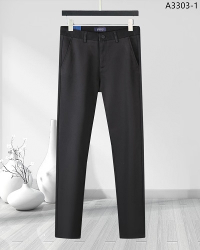 Men's Casual commercial affairs Loose fitting pants black 3303