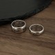 925 silver Blind For Love SILVER RING  jewelry (thickness 9mm ) R0005