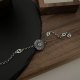 925 silver Double G Flowers Bracelet  jewelry