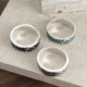 925 silver Interlocking double G SILVER RING jewelry R0078