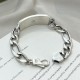 925 silver Double G Bee Carving Bracelet  jewelry S0092