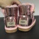 Adult Mini Bailey Button Boot pink size 31 and 32