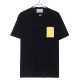 23SS adult Cotton casual letter Print short sleeved Crewneck t shirt Tees Clothing oversized black 8205
